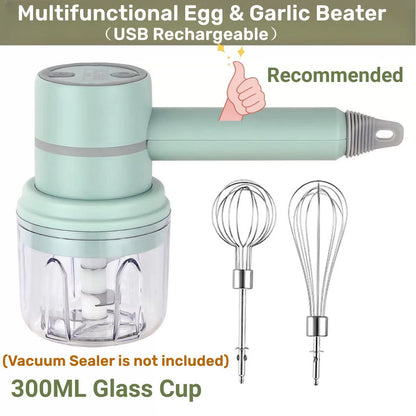 Electric Food Vacuum Sealer Machine and Storage Bags One Touch Fast Vacuuming for Wet or Dry Food Kitchen Vacuum Sealing Machine