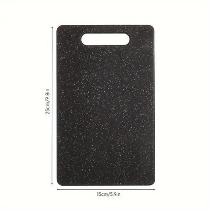 Marble Texture PP Cutting Board Antibacterial and Mildew Cutting Board Kitchen Vegetable Cutting Board Dishwasher Safe