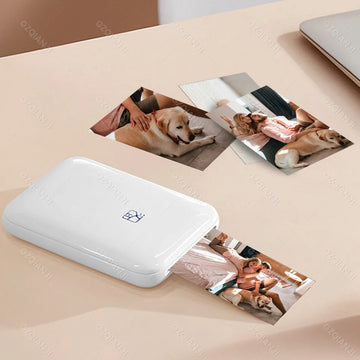 HPRT MT53 Portable Mni Mobile Pocket Printer BT Wireless Photo Printer with Zink Technology 2X3 Inch Color Photo Printer Maker