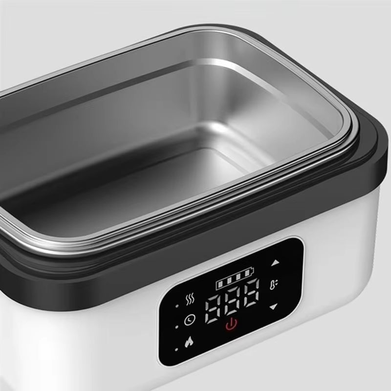 Cordless Electric Lunch Box 1L for Adults Self-Heating Food Warmer Portable for Indoor Outdoor Office Camping UK Plug