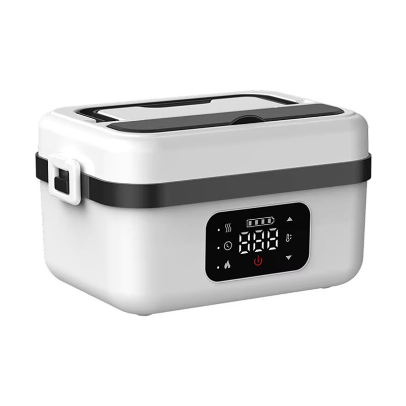 Cordless Electric Lunch Box 1L for Adults Self-Heating Food Warmer Portable for Indoor Outdoor Office Camping UK Plug