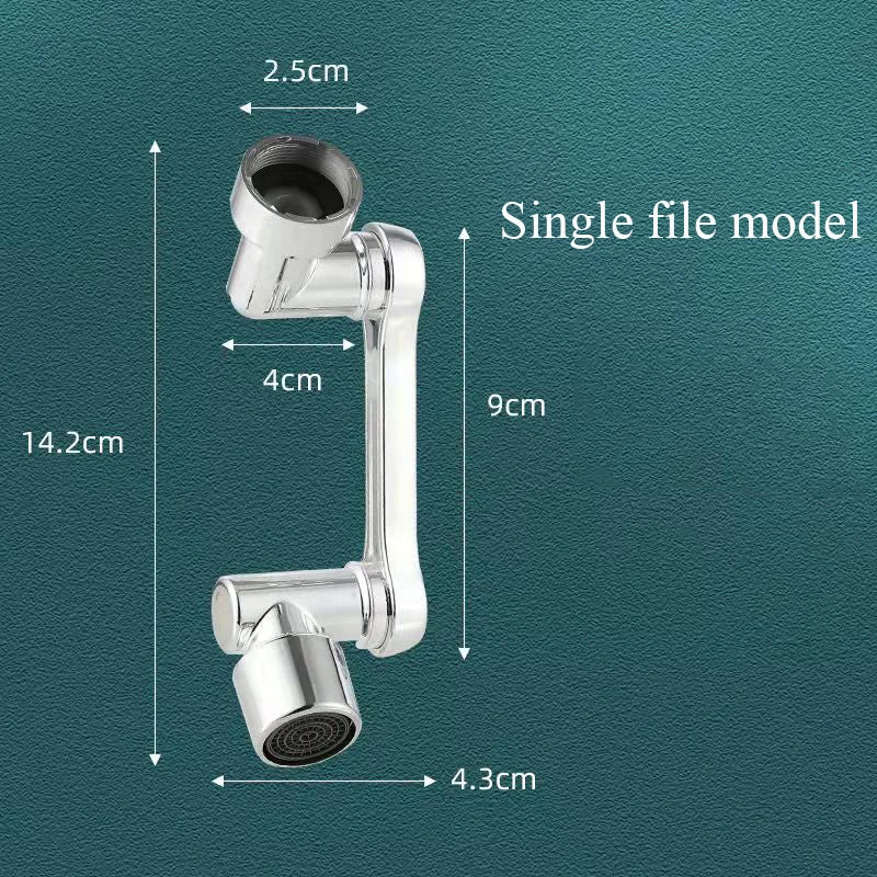 Mechanical Arm Universal Faucet 1080 Degree Faucet Bathroom Basin Faucet Bubbler Single Gear Dual Gear Optional