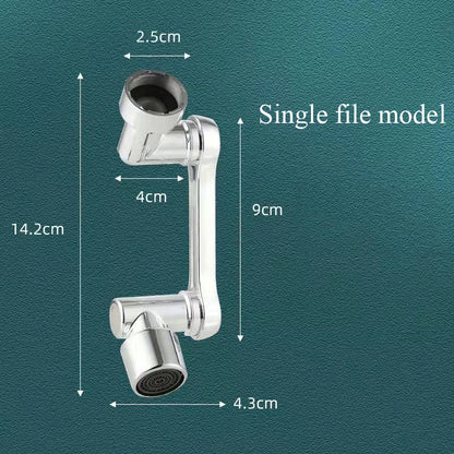 Mechanical Arm Universal Faucet 1080 Degree Faucet Bathroom Basin Faucet Bubbler Single Gear Dual Gear Optional