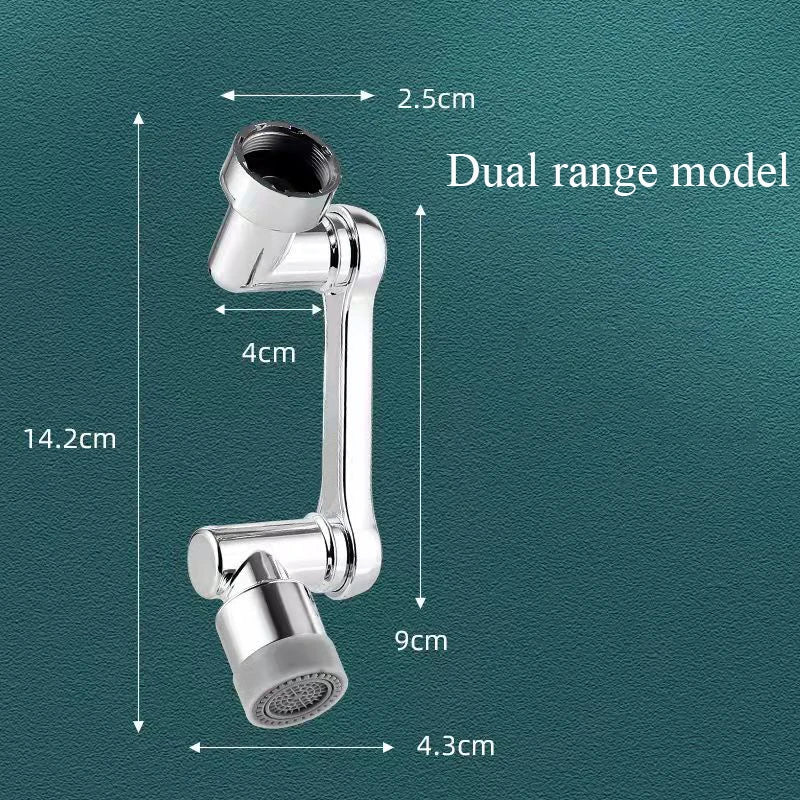 Mechanical Arm Universal Faucet 1080 Degree Faucet Bathroom Basin Faucet Bubbler Single Gear Dual Gear Optional