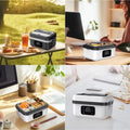 Cordless Electric Lunch Box 1L for Adults Self-Heating Food Warmer Portable for Indoor Outdoor Office Camping UK Plug